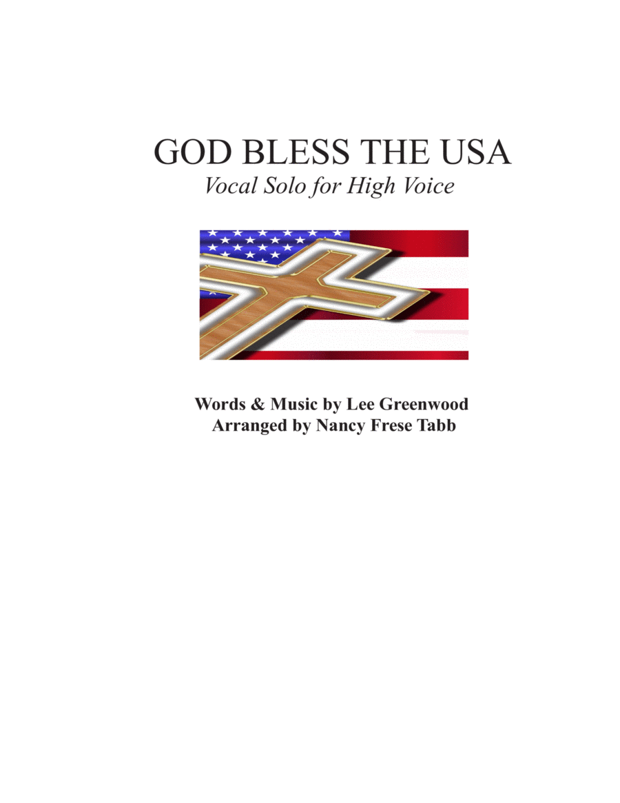 Book cover for God Bless The U.s.a.