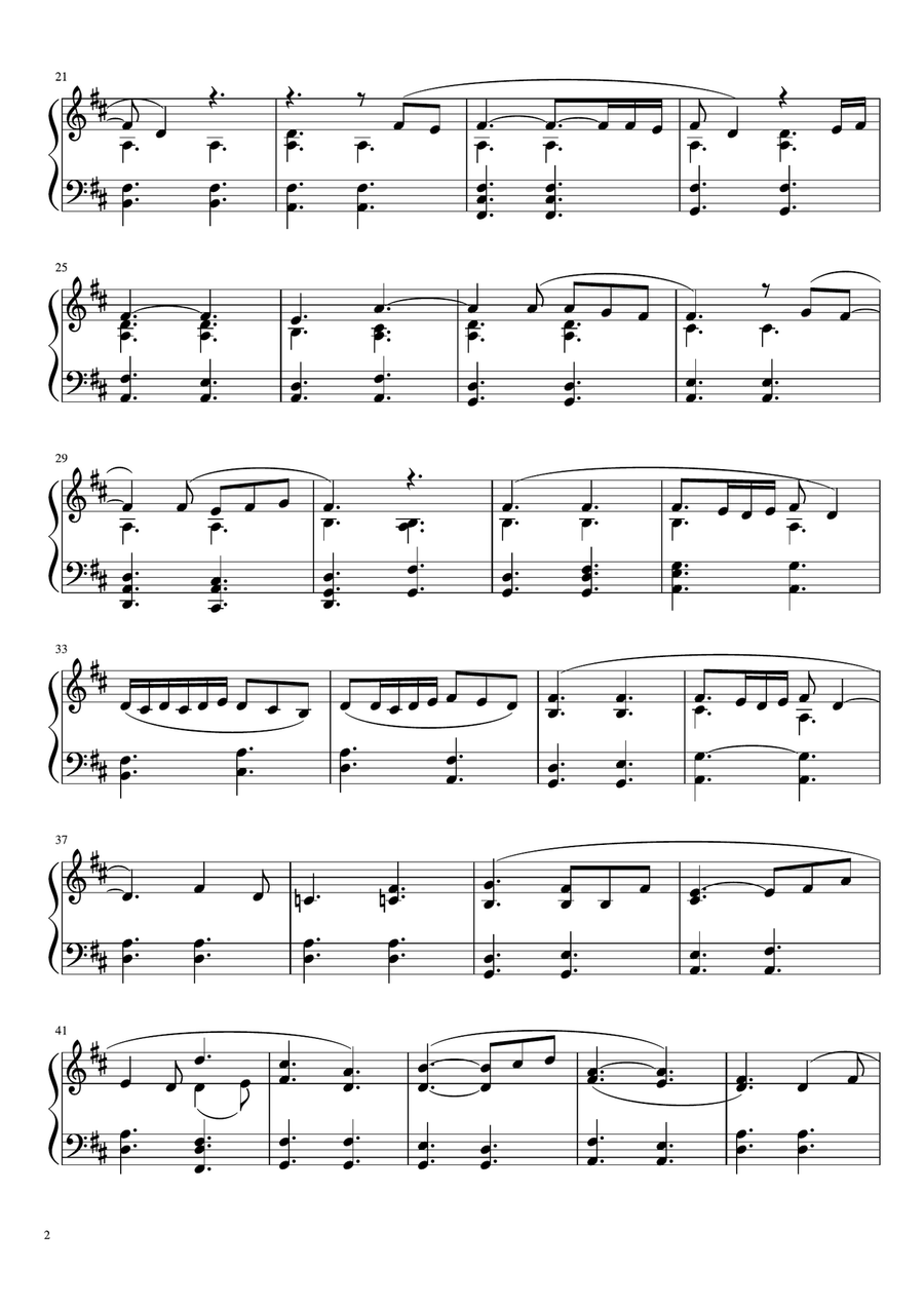 Please, Please, Please, Let Me Get What I Want Piano Solo scores gallery preview page 2