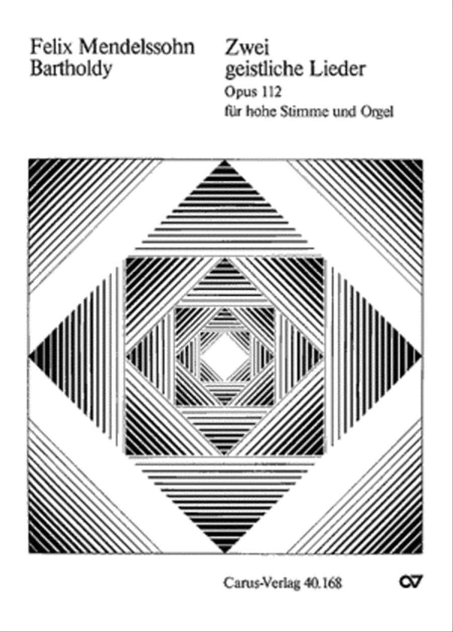 Zwei geistliche Lieder Score scores gallery preview page 1