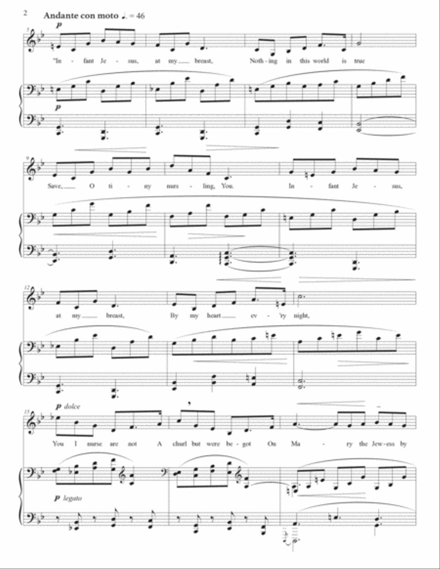 St. Ita's Vision, Op. 29, No. 3 Voice scores gallery preview page 3