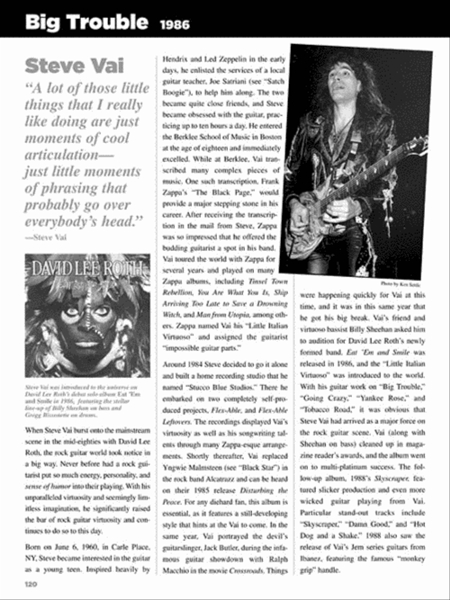 25 Great Guitar Solos Guitar Tablature scores gallery preview page 6