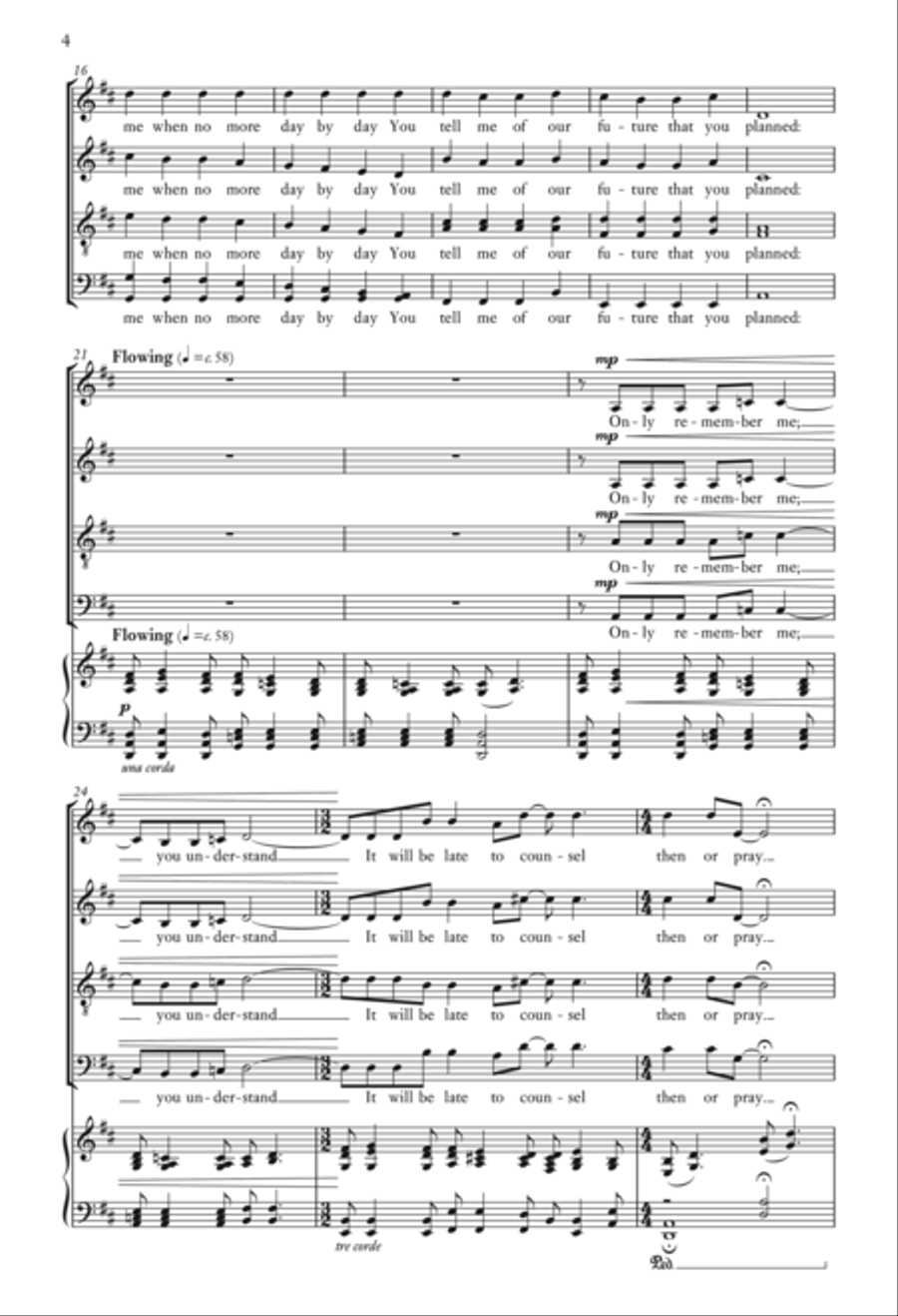 In Memoriam Anne Frank Divisi scores gallery preview page 3