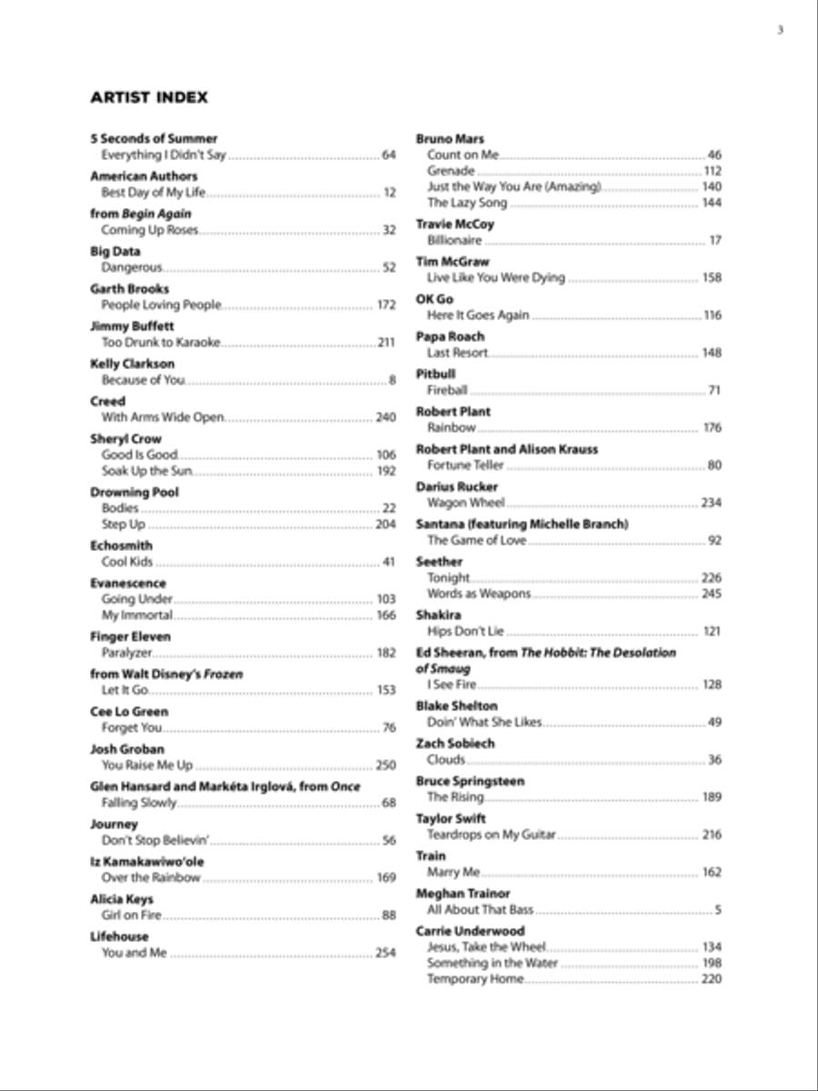 The Guitar Collection -- Rock and Pop Hits Electric Guitar scores gallery preview page 4