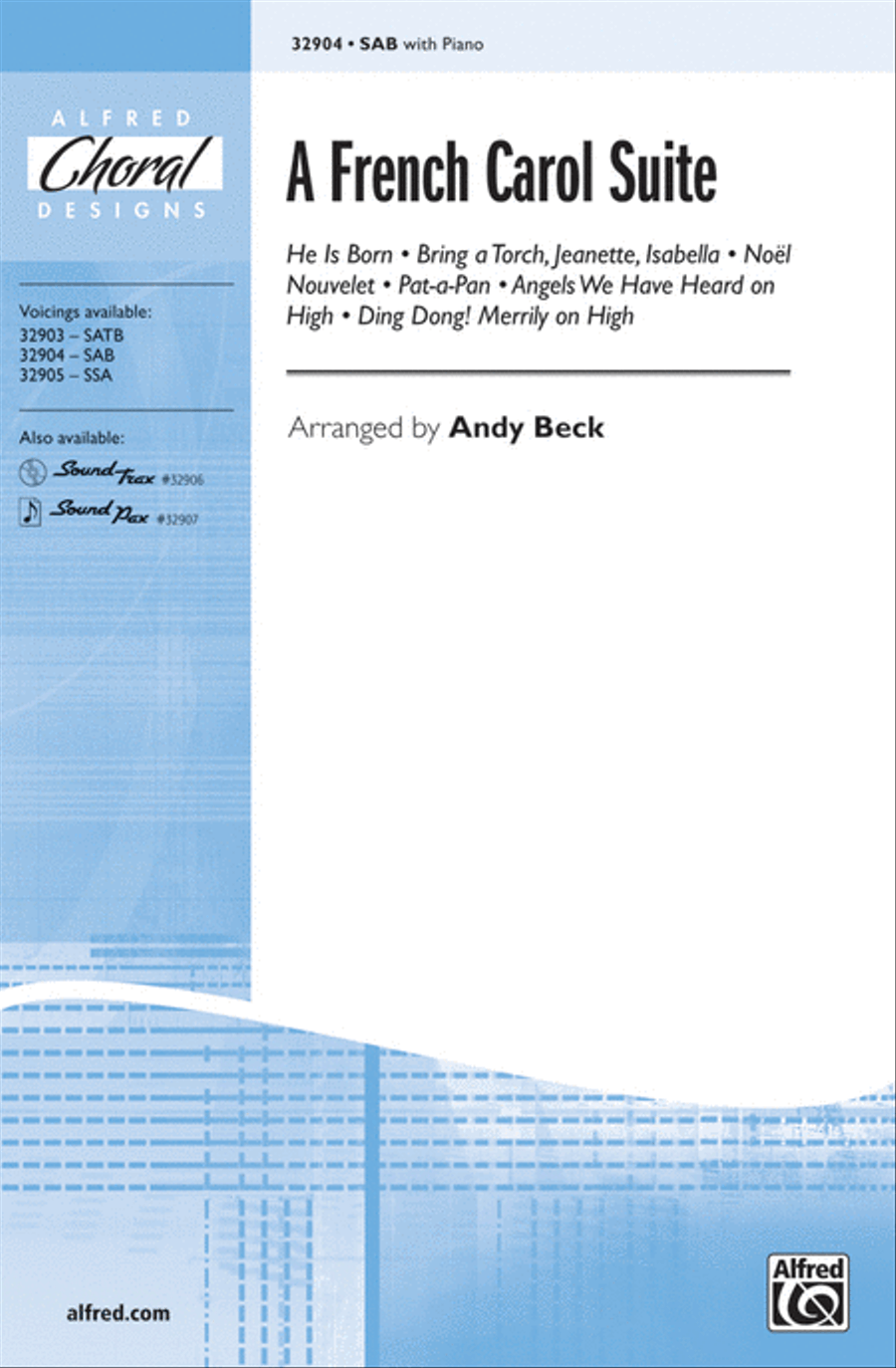A French Carol Suite A French Carol Suite 3-Part scores gallery preview page 1
