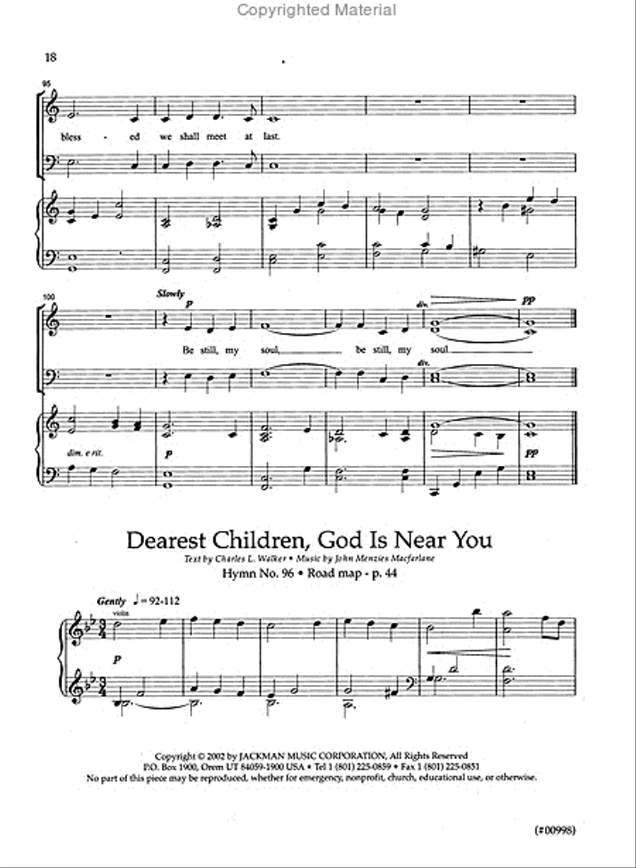Hymnplicity Ward Choir - Book 2 4-Part scores gallery preview page 4