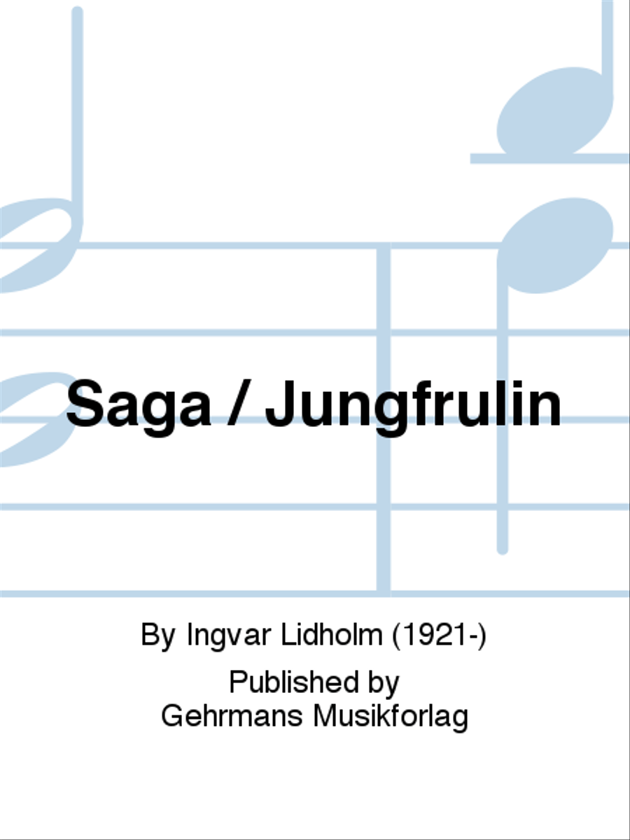 Saga / Jungfrulin 3-Part scores gallery preview page 1