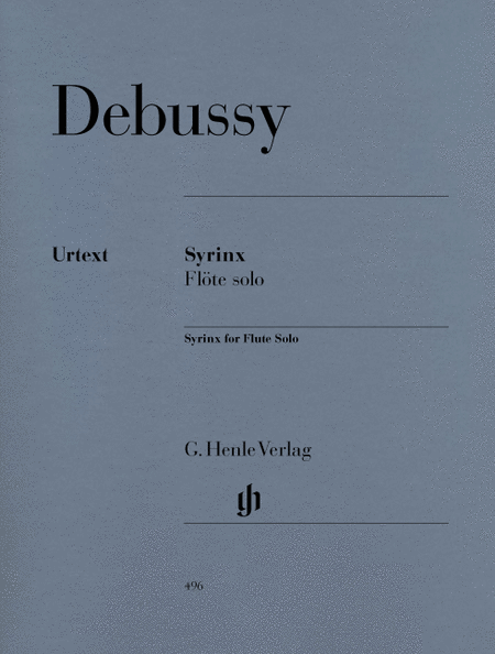 Syrinx for Flute Solo by Claude Debussy Flute Solo - Sheet Music