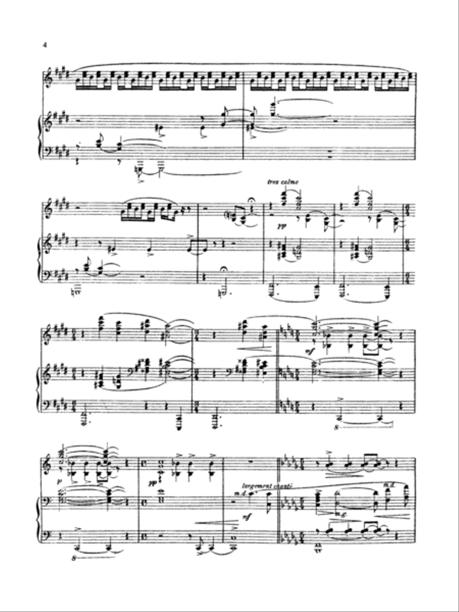 Ravel: La Vallée des Cloches Piano Solo scores gallery preview page 4