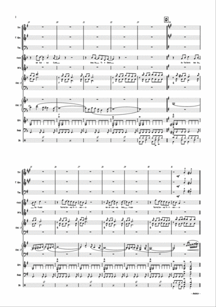 America Choir scores gallery preview page 6