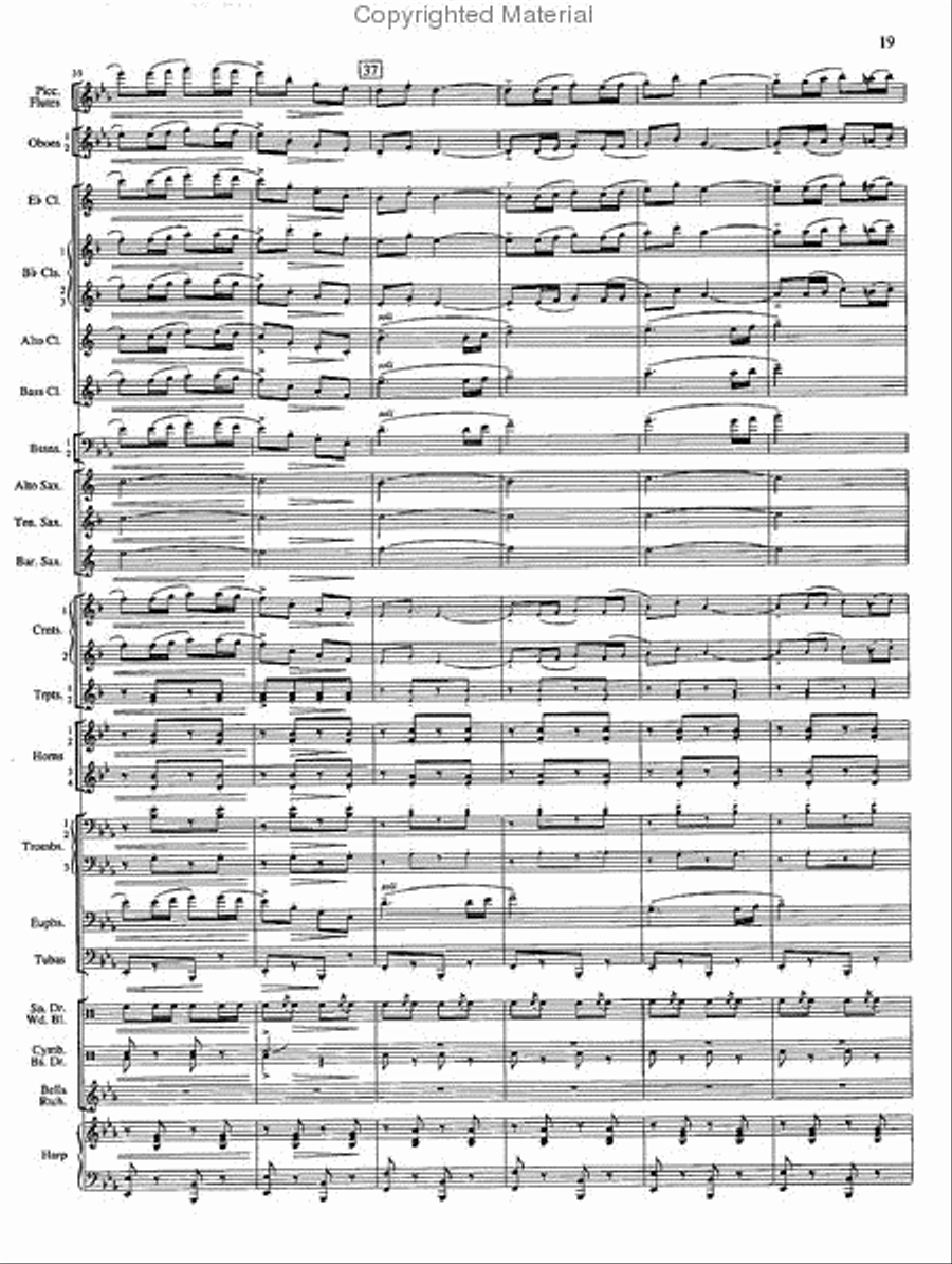 The Fairest of the Fair Concert Band scores gallery preview page 8