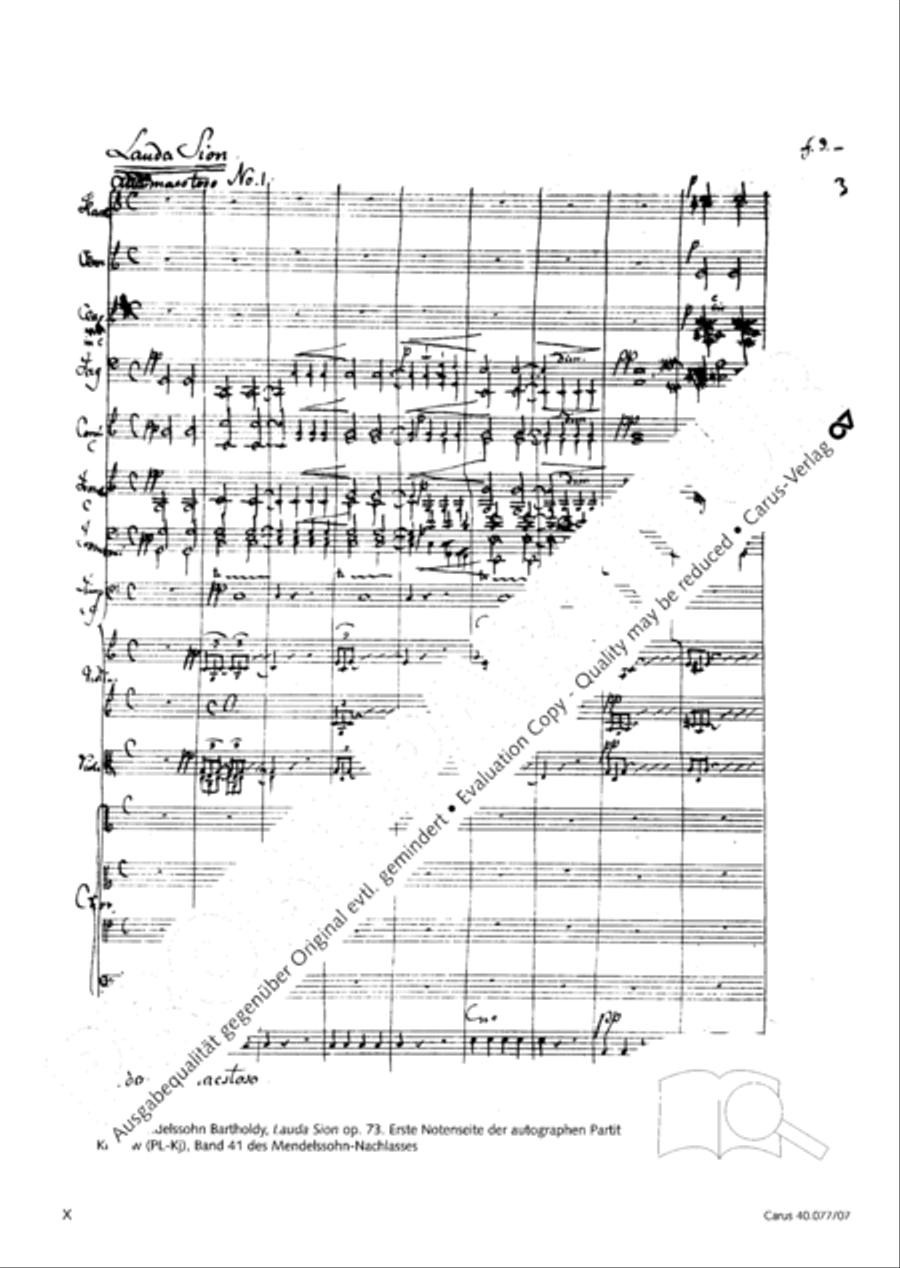 Lauda Sion 4-Part scores gallery preview page 11