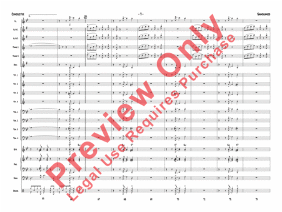 Sambeando Jazz Ensemble scores gallery preview page 12