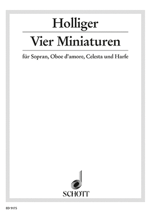 Book cover for 4 Miniatures