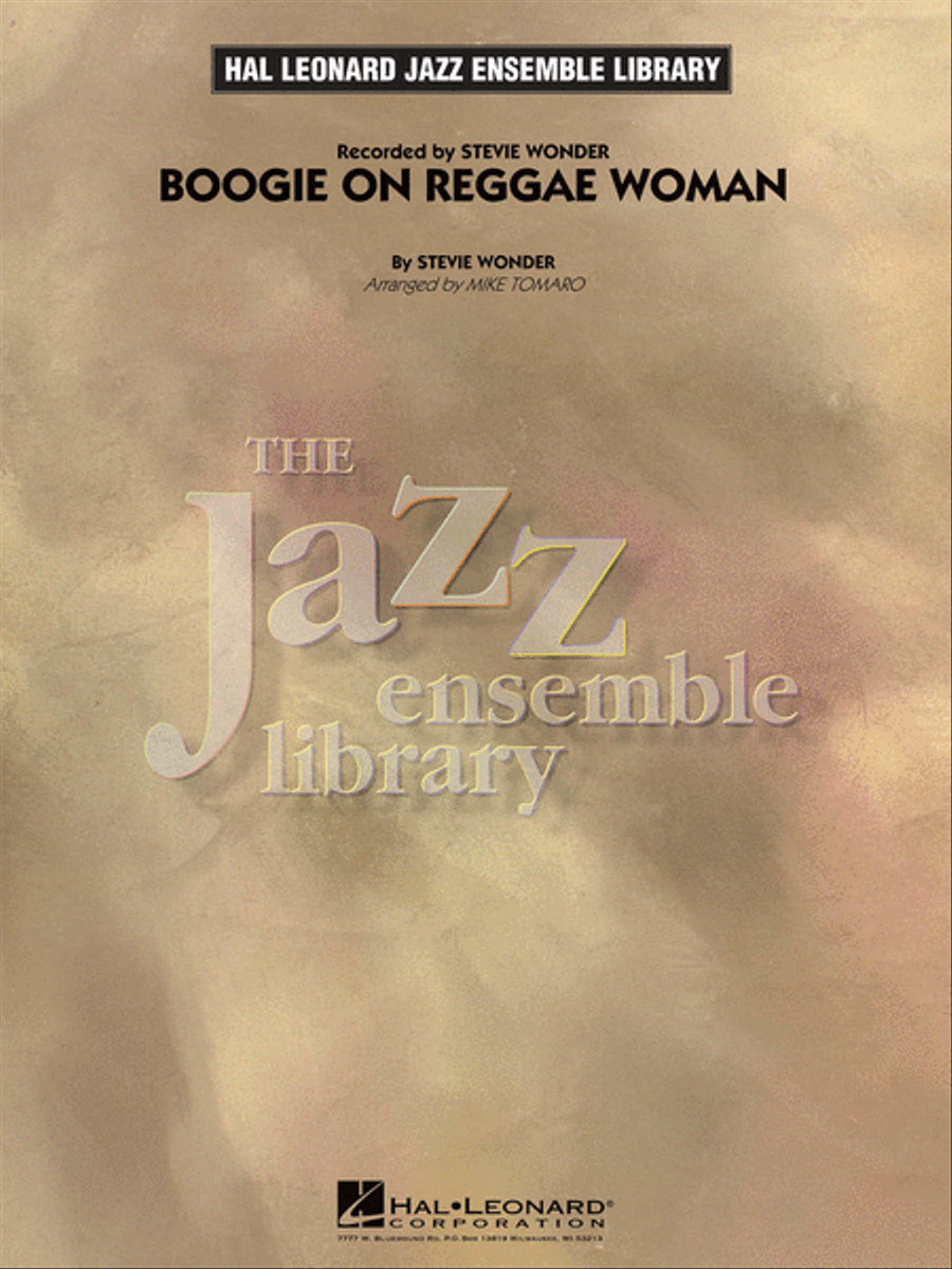 Boogie On Reggae Woman Jazz Ensemble scores gallery preview page 1