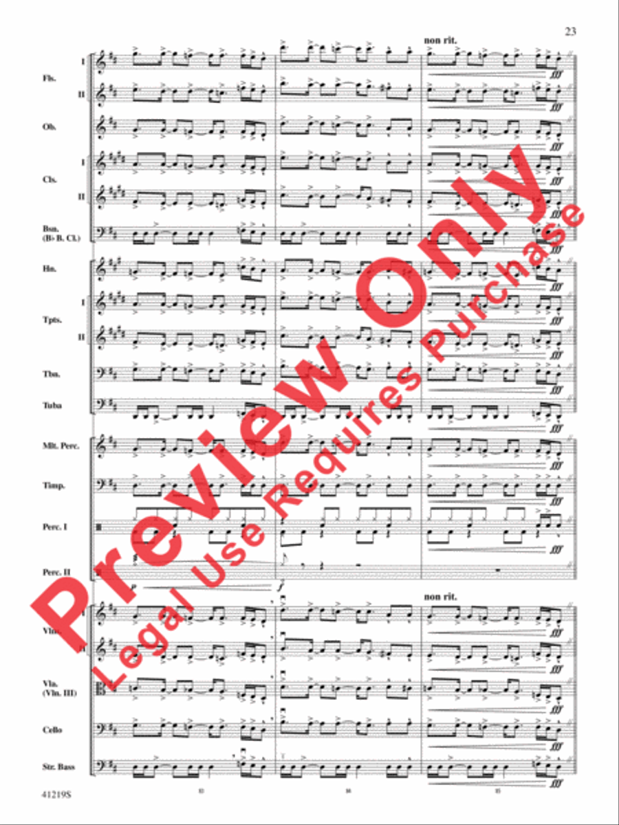 Led Zeppelin Reunion Full Orchestra scores gallery preview page 24