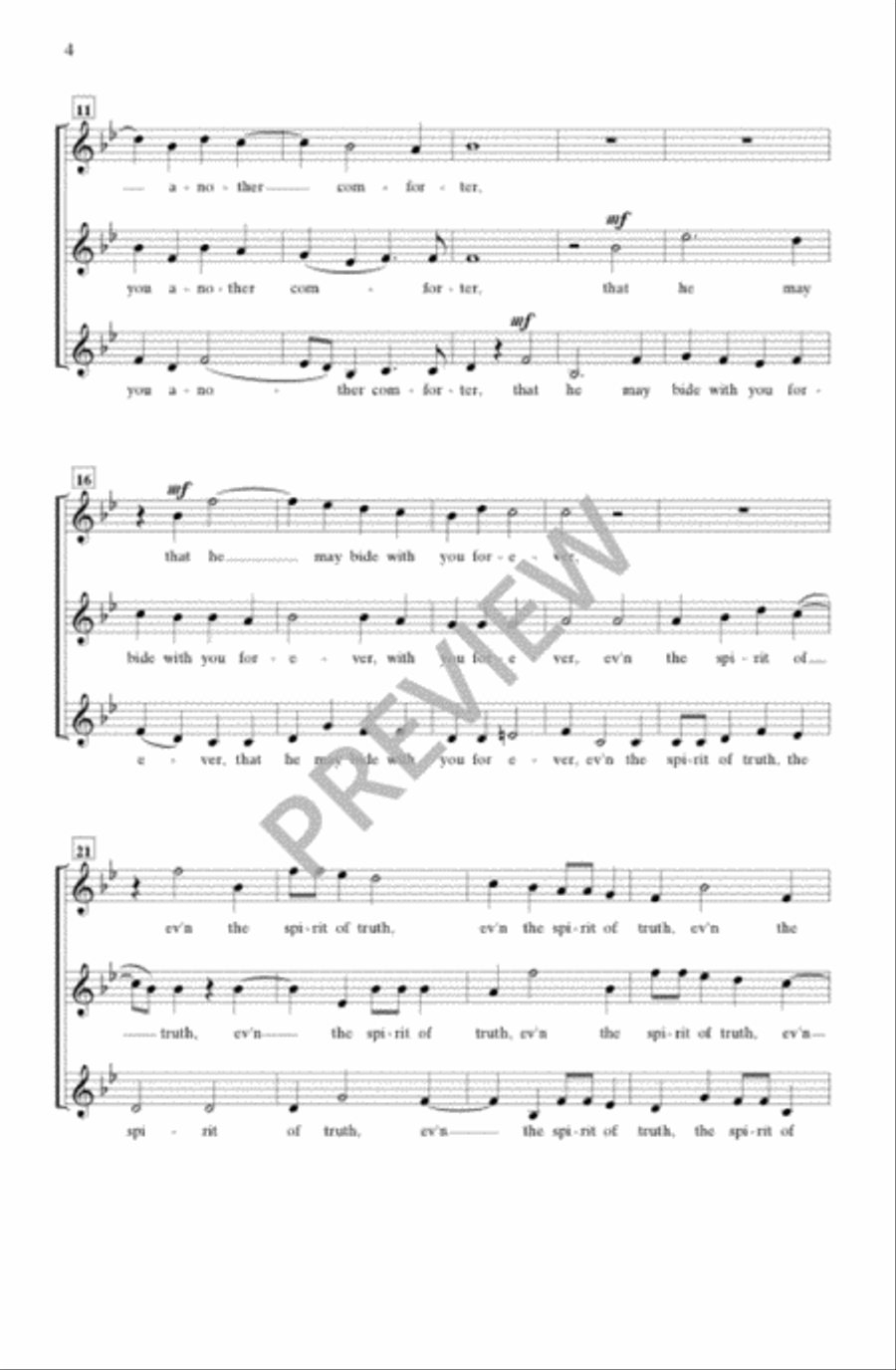If Ye Love Me (SSA) If Ye Love Me (SSA) SSA scores gallery preview page 3