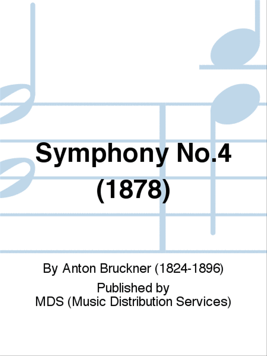 Symphony No.4 (1878) Symphony No.4 (1878) Orchestra scores gallery preview page 1