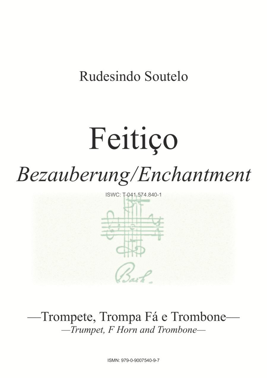 Feitiço - Bezauberung - Enchantment (Brass) Brass Ensemble scores gallery preview page 1