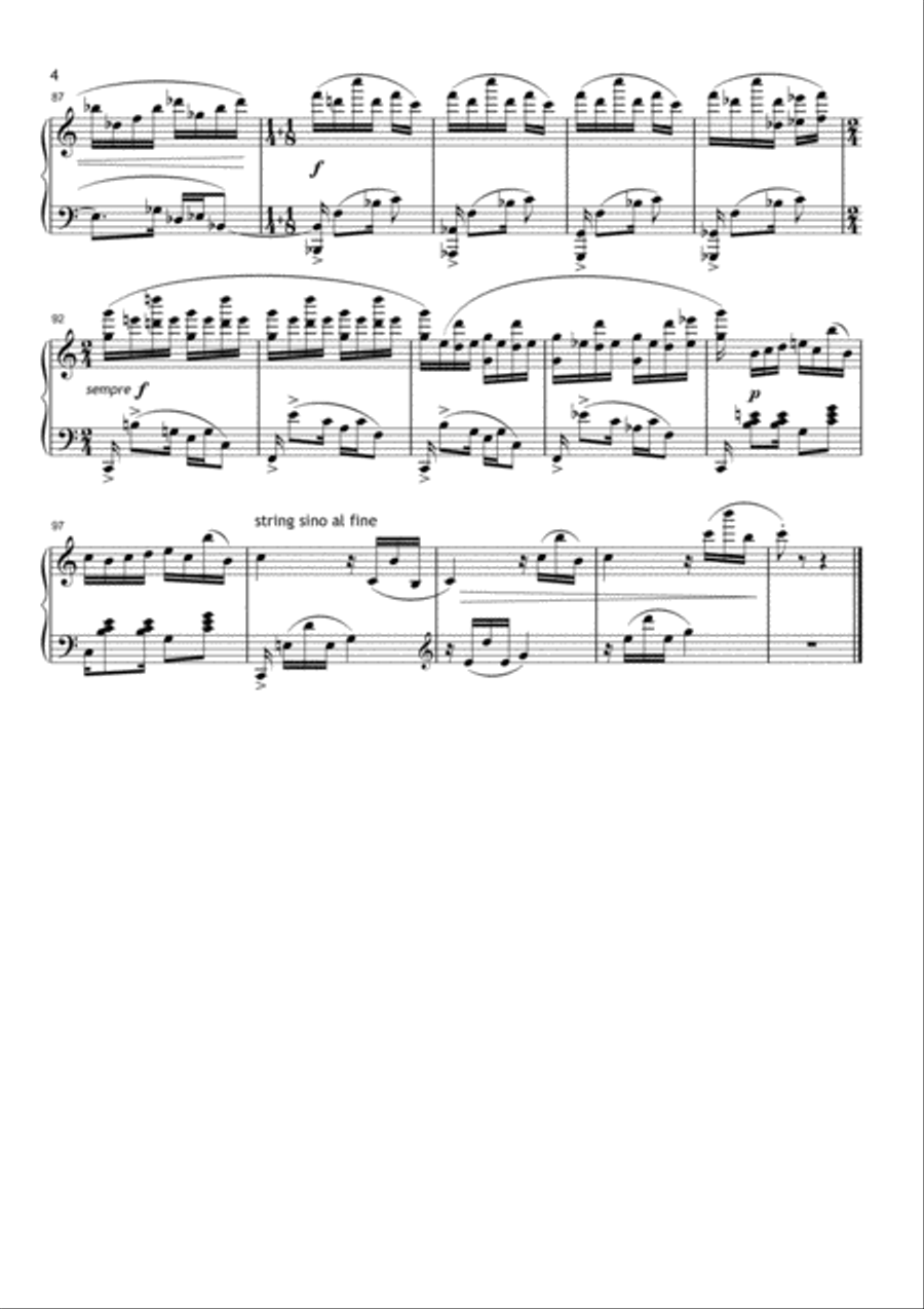 Choros by Guilherme Bernstein Piano Solo scores gallery preview page 6