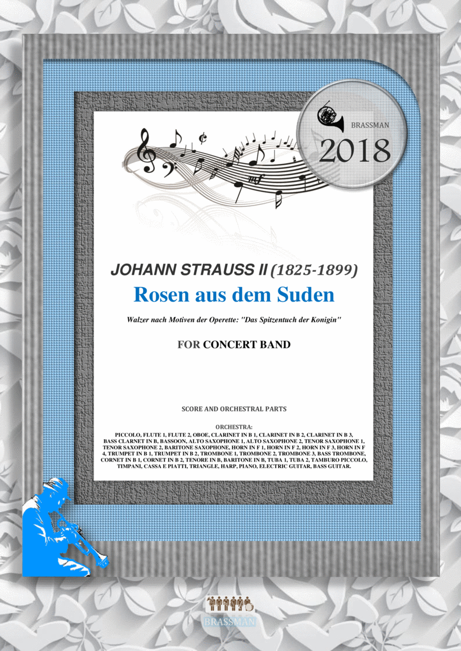 Rosen aus dem Suden Marching Band scores gallery preview page 1