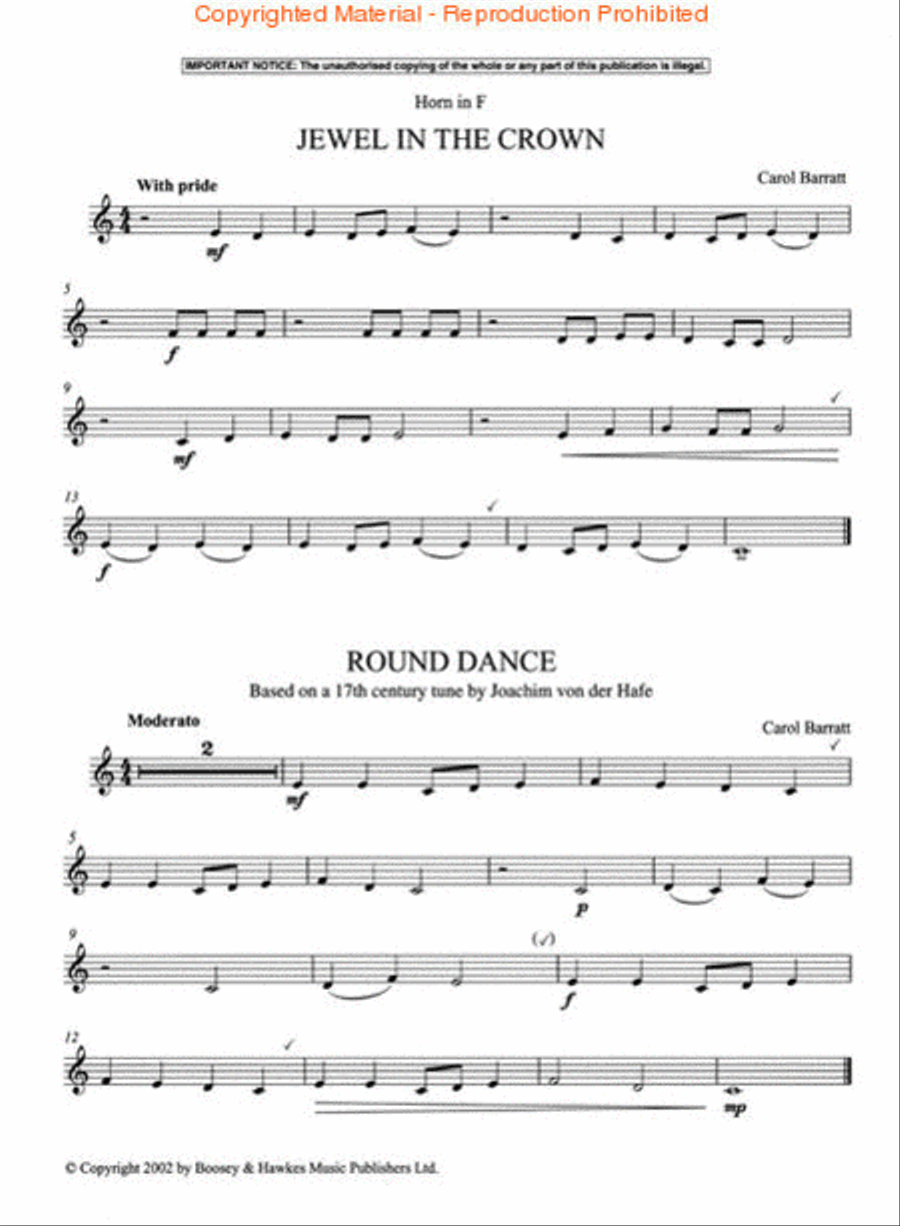 Bravo! Horn Piano Accompaniment scores gallery preview page 2