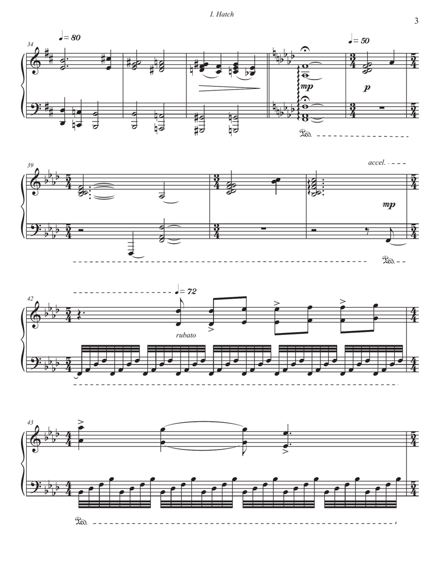 Year of the Dragon Piano Solo scores gallery preview page 5