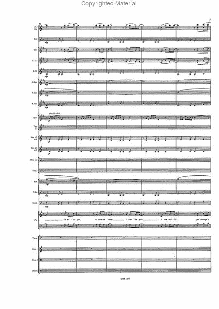 One Moment In Time One Moment In Time 4-Part scores gallery preview page 5