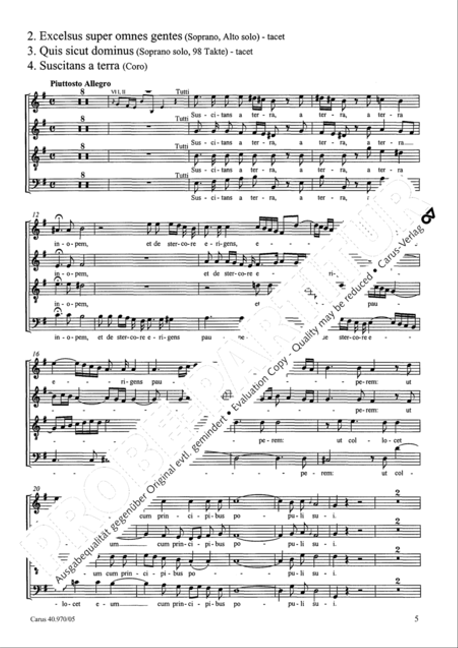 Laudate pueri SSA scores gallery preview page 6