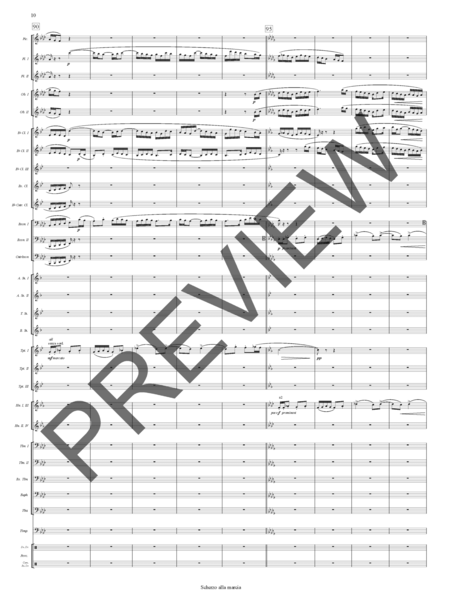 Scherzo alla Marcia from Symphony No. 8 (Symphonic Series) - Full Score Only