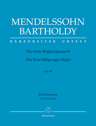 Book cover for The First Walpurgis Night, op. 60