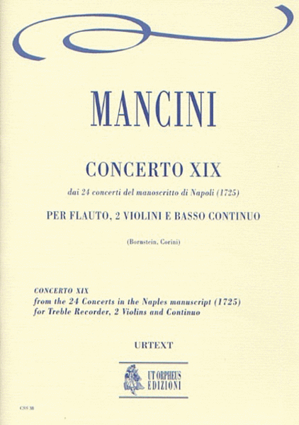 Concerto No. 19 from the 24 Concertos in the Naples manuscript (1725)