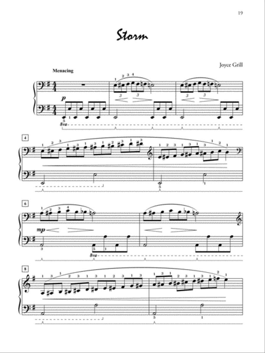 Musical Scenes and Episodes, Book 3 Piano Solo scores gallery preview page 8