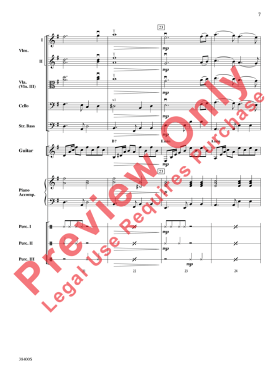 Canción del Amor Canción del Amor String Orchestra scores gallery preview page 9