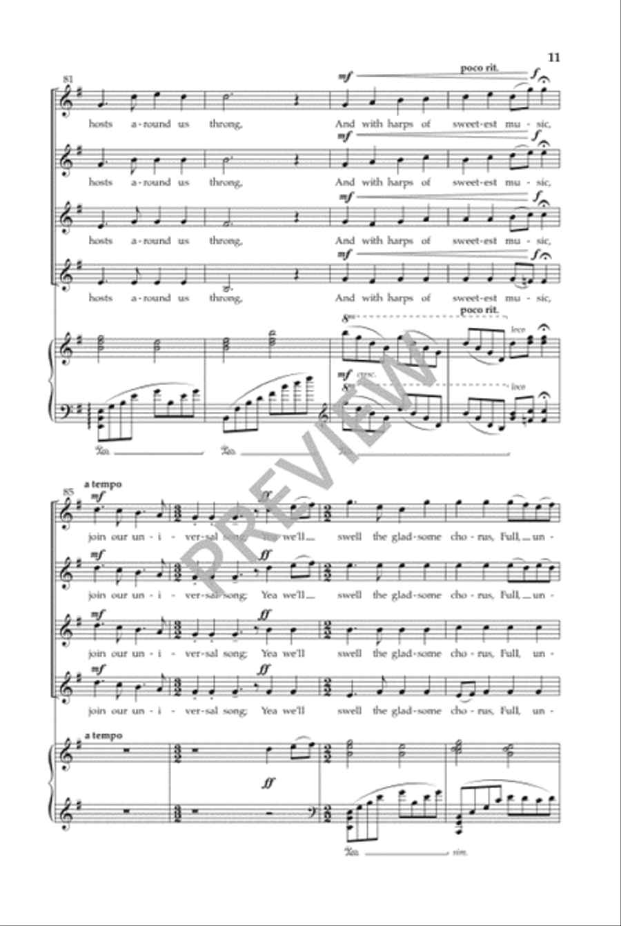 Universal Song Universal Song SSAA scores gallery preview page 12
