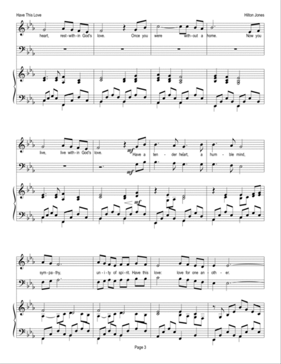 Have This Love Choir scores gallery preview page 3