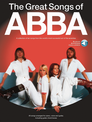 Book cover for The Great Songs Of Abba