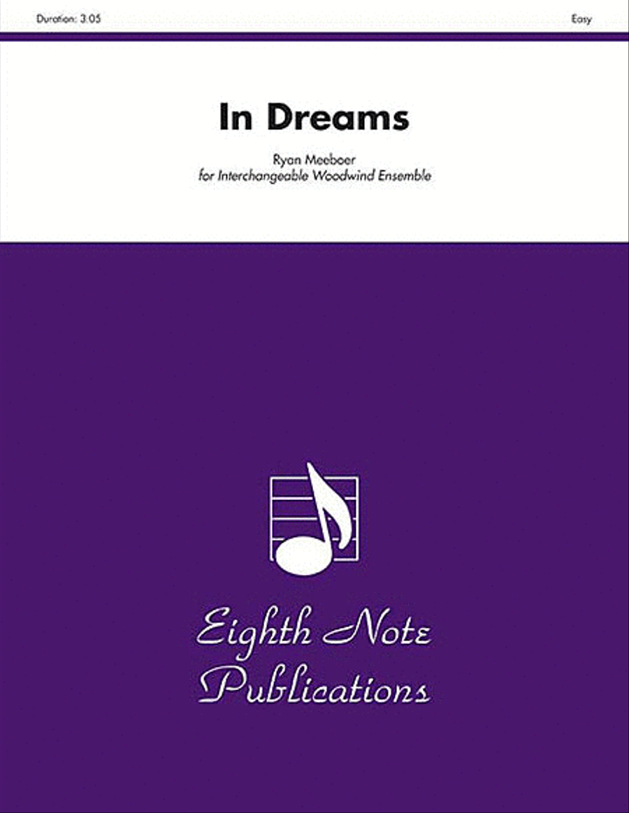 In Dreams Woodwind Ensemble scores gallery preview page 1