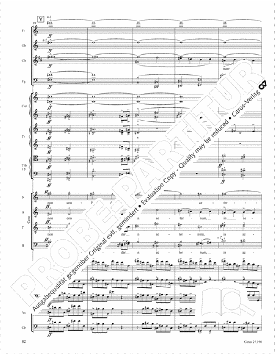 Te Deum 4-Part scores gallery preview page 89