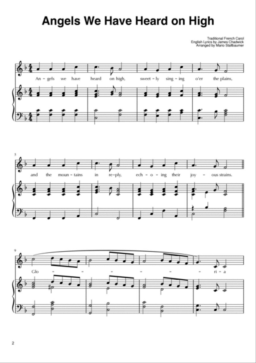 Christmas Piano Album: The most beautiful Christmas Carols