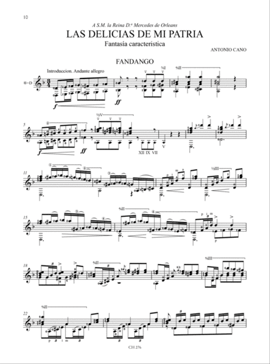 España Romántica. Anthology of Guitar Works by Spanish Masters of the 19th Century