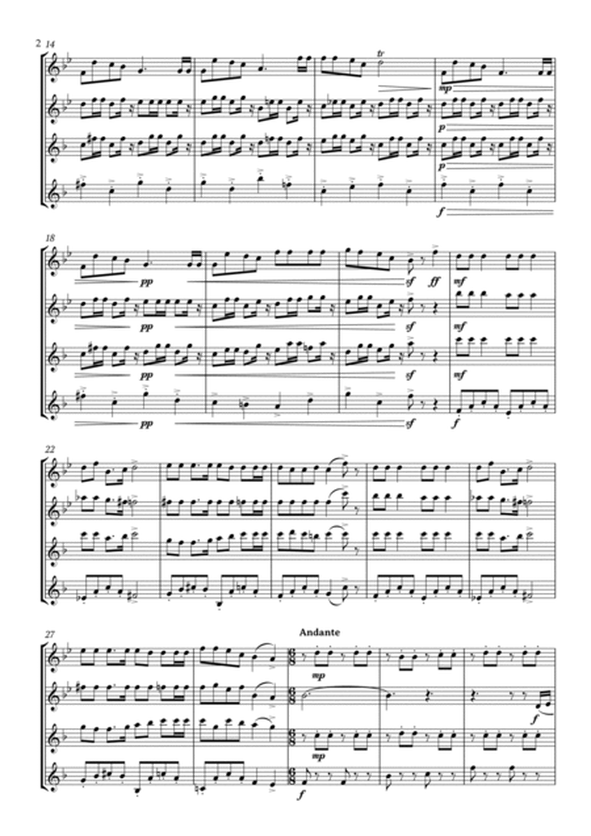 Jingle Bells for Saxophone Quartet SSAA image number null