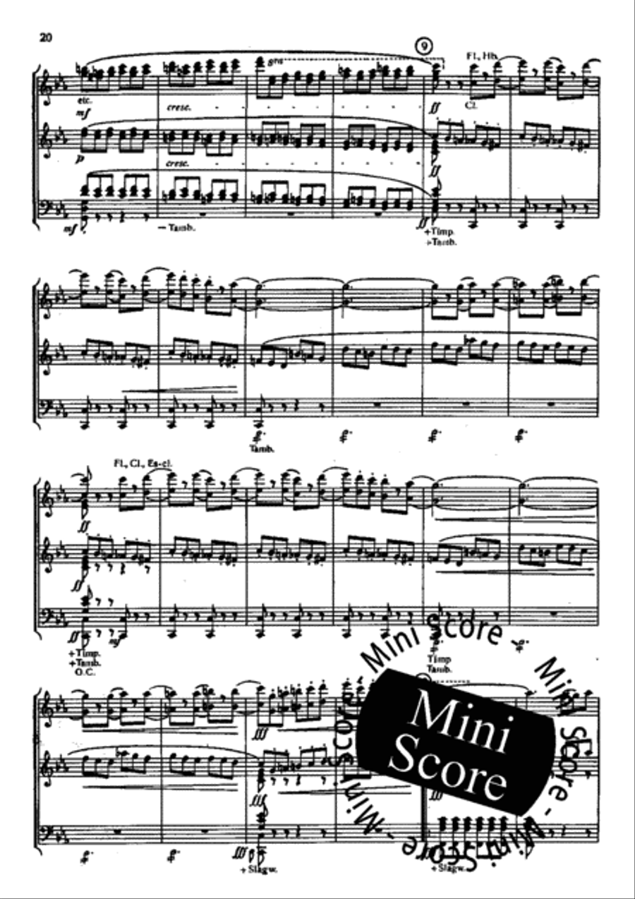 Capriccio Italien Capriccio Italien Concert Band scores gallery preview page 23