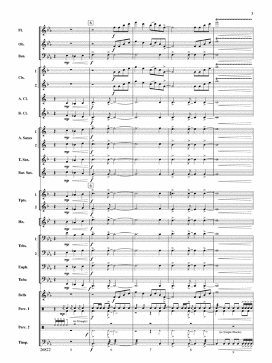 Photo Finish! Photo Finish! Concert Band scores gallery preview page 3