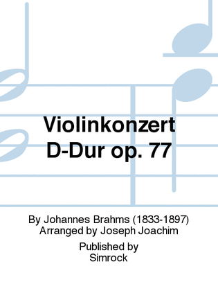 Violinkonzert D-Dur op. 77