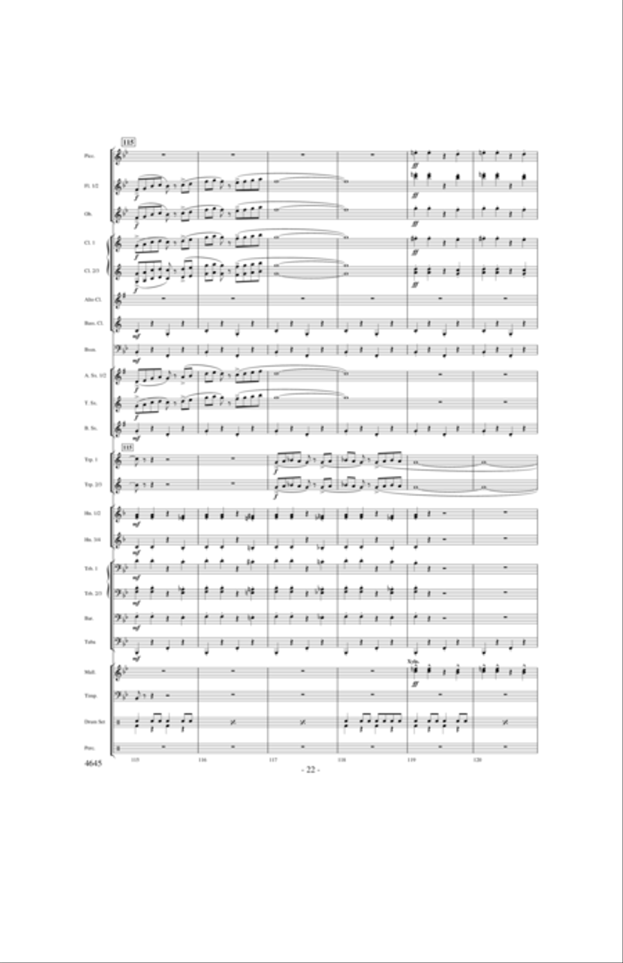 New York: 1927 Concert Band scores gallery preview page 21