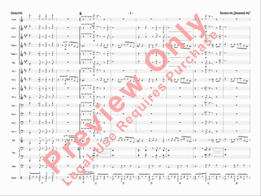 Recorda Me Jazz Ensemble scores gallery preview page 5