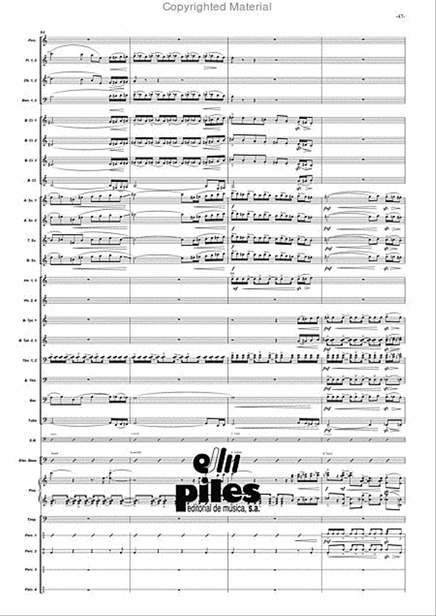 Duende Duende Concert Band scores gallery preview page 48