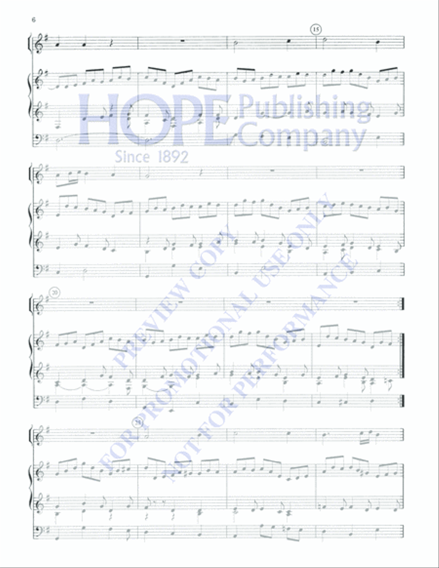 The Classical Wedding Trumpet Solo scores gallery preview page 8