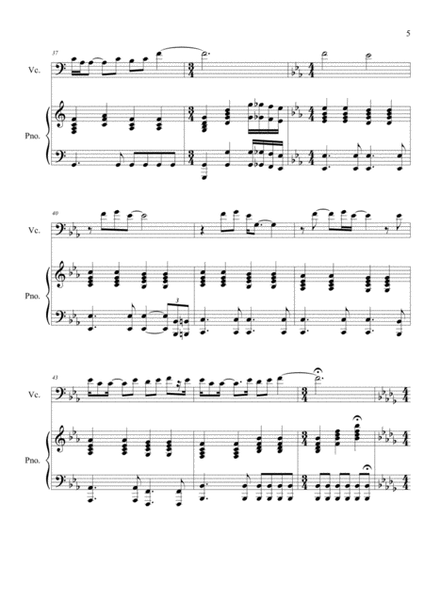 Why God Why From Miss Saigon Cello and Piano Sheet Music
