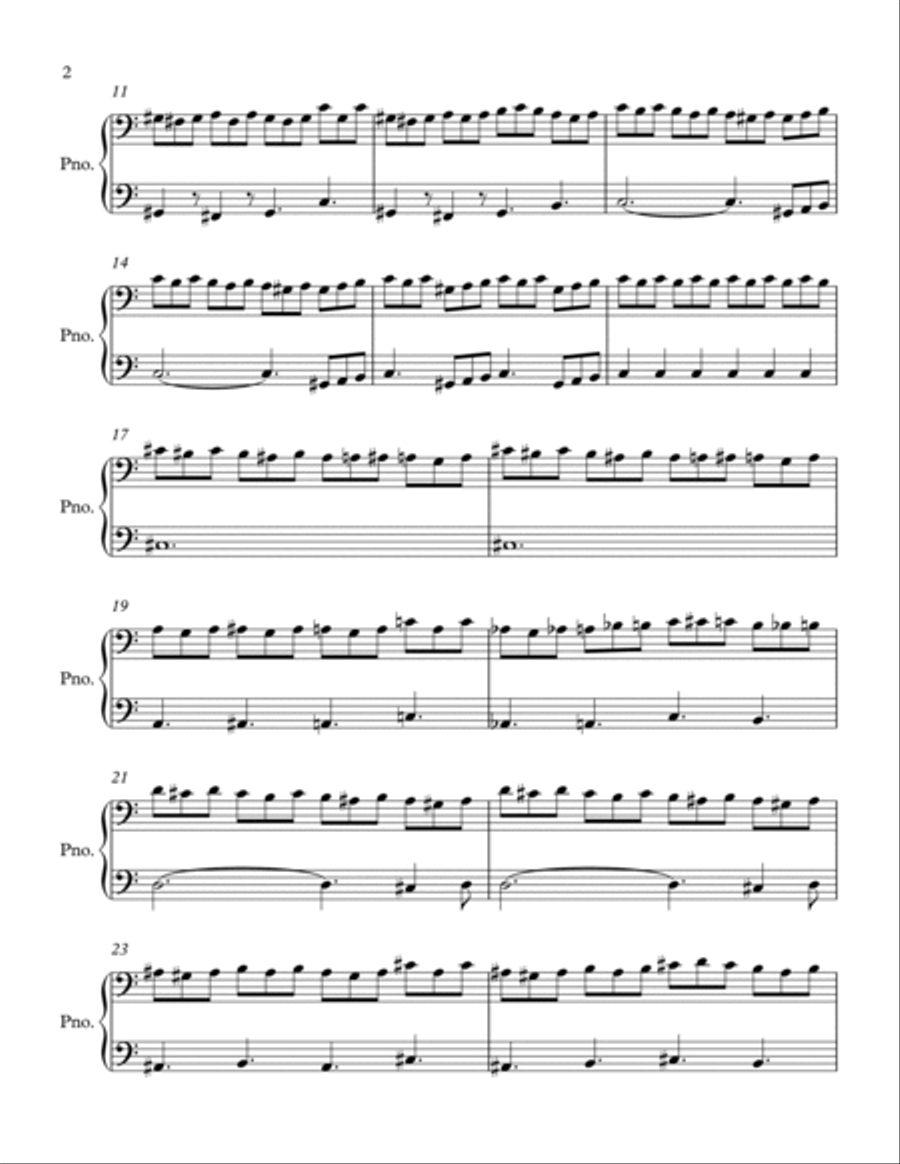 Night Terrors Piano Solo scores gallery preview page 2